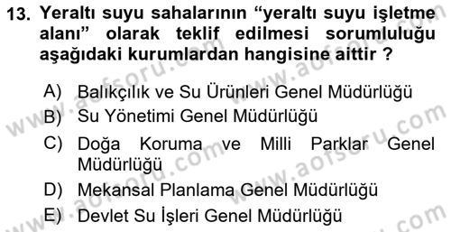 CBS Standartları ve Temel Mevzuat Dersi 2021 - 2022 Yılı (Vize) Ara Sınav Soruları 13. Soru