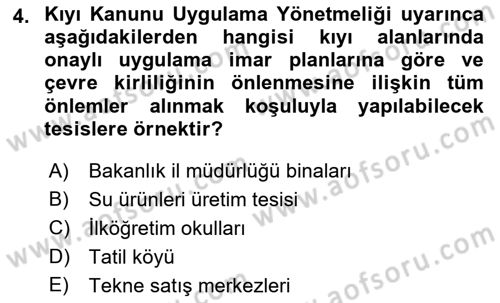 CBS Standartları ve Temel Mevzuat Dersi 2021 - 2022 Yılı (Vize) Ara Sınav Soruları 4. Soru