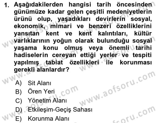 CBS Standartları ve Temel Mevzuat Dersi 2022 - 2023 Yılı Yaz Okulu Sınav Soruları 1. Soru