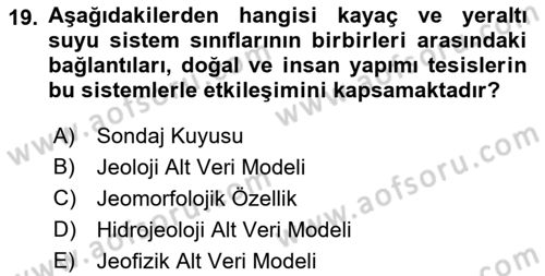 CBS Standartları ve Temel Mevzuat Dersi 2022 - 2023 Yılı Yaz Okulu Sınav Soruları 19. Soru
