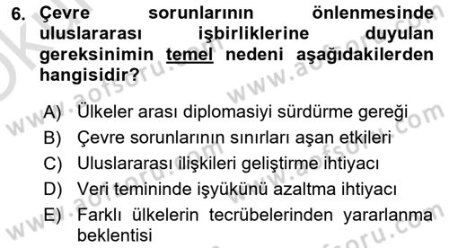 CBS Standartları ve Temel Mevzuat Dersi 2022 - 2023 Yılı Yaz Okulu Sınav Soruları 6. Soru
