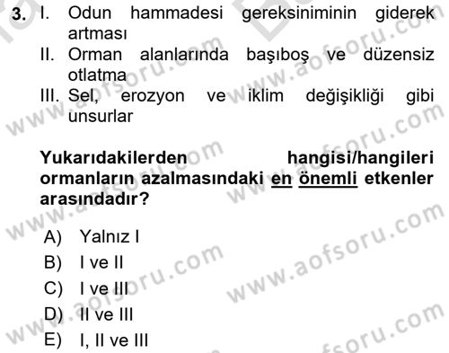 CBS Standartları ve Temel Mevzuat Dersi 2023 - 2024 Yılı (Vize) Ara Sınav Soruları 3. Soru