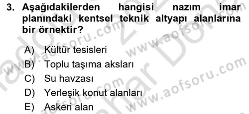 CBS Standartları ve Temel Mevzuat Dersi 2023 - 2024 Yılı (Final) Dönem Sonu Sınav Soruları 3. Soru