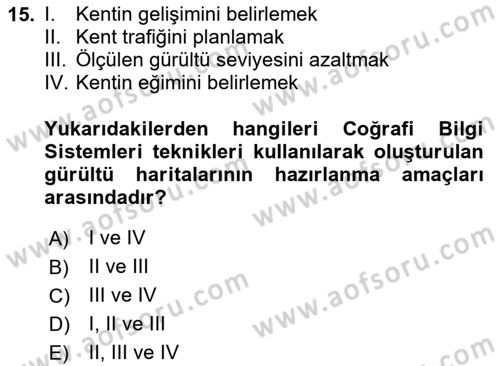 CBS Standartları ve Temel Mevzuat Dersi 2025 - 2026 Yılı (Vize) Ara Sınav Soruları 15. Soru