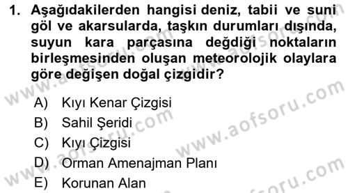 CBS Standartları ve Temel Mevzuat Dersi 2025 - 2026 Yılı (Final) Dönem Sonu Sınav Soruları 1. Soru