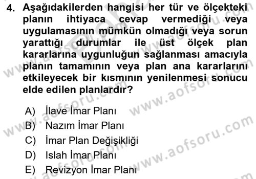 CBS Standartları ve Temel Mevzuat Dersi 2025 - 2026 Yılı (Final) Dönem Sonu Sınav Soruları 4. Soru