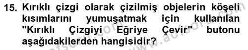 Coğrafi Bilgi Sistemleri Yazılımı Dersi 2021 - 2022 Yılı (Vize) Ara Sınav Soruları 15. Soru