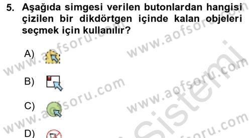 Coğrafi Bilgi Sistemleri Yazılımı Dersi 2022 - 2023 Yılı Yaz Okulu Sınav Soruları 5. Soru