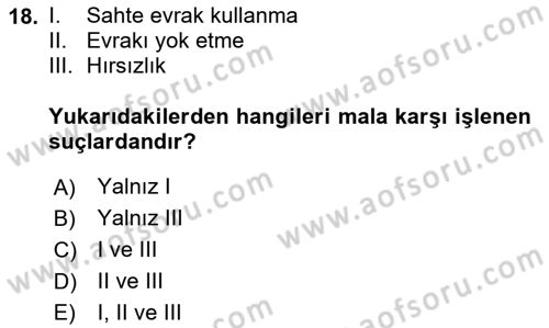Coğrafi Bilgi Sistemlerinin Kullanım Alanları 1 Dersi 2020 - 2021 Yılı Yaz Okulu Sınav Soruları 18. Soru