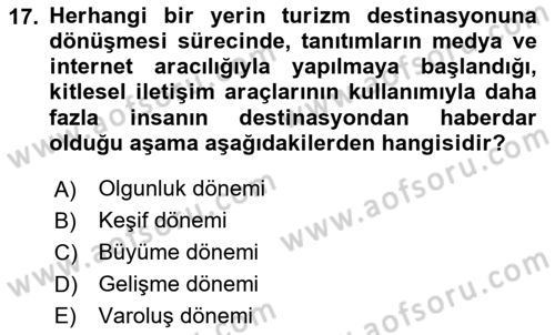 Coğrafi Bilgi Sistemlerinin Kullanım Alanları 1 Dersi 2024 - 2025 Yılı Yaz Okulu Sınav Soruları 17. Soru