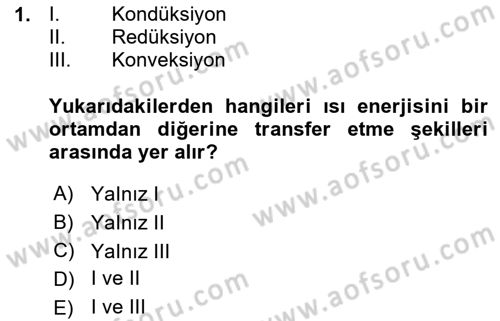Uzaktan Algılama Dersi 2015 - 2016 Yılı (Vize) Ara Sınav Soruları 1. Soru