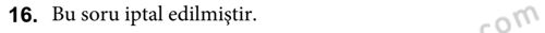 Uzaktan Algılama Dersi 2018 - 2019 Yılı (Vize) Ara Sınav Soruları 16. Soru