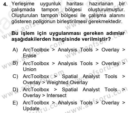 CBS’de Proje Tasarımı ve Yönetimi 2 Dersi 2017 - 2018 Yılı (Final) Dönem Sonu Sınav Soruları 4. Soru