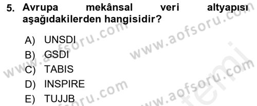 CBS’de Proje Tasarımı ve Yönetimi 2 Dersi 2017 - 2018 Yılı (Final) Dönem Sonu Sınav Soruları 5. Soru
