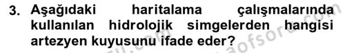 CBS’de Proje Tasarımı ve Yönetimi 2 Dersi 2018 - 2019 Yılı (Vize) Ara Sınav Soruları 3. Soru