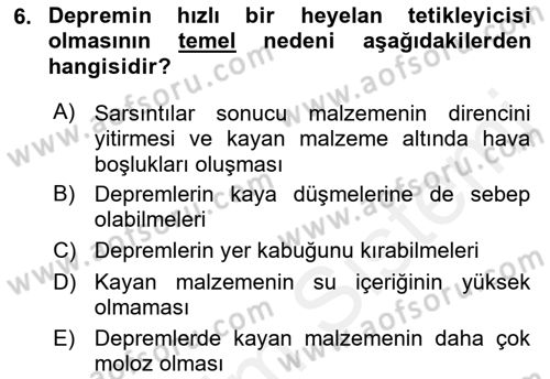 CBS’de Proje Tasarımı ve Yönetimi 1 Dersi 2017 - 2018 Yılı 3 Ders Sınav Soruları 6. Soru