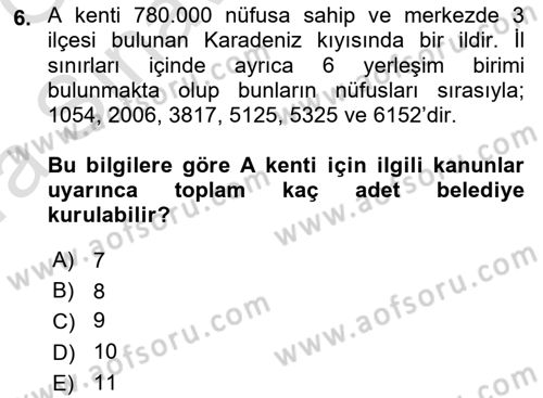 CBS’de Proje Tasarımı ve Yönetimi 1 Dersi 2017 - 2018 Yılı (Vize) Ara Sınav Soruları 6. Soru