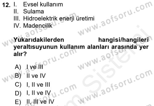 CBS’de Proje Tasarımı ve Yönetimi 1 Dersi 2017 - 2018 Yılı (Final) Dönem Sonu Sınav Soruları 12. Soru