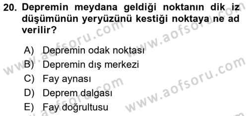 CBS’de Proje Tasarımı ve Yönetimi 1 Dersi 2017 - 2018 Yılı (Final) Dönem Sonu Sınav Soruları 20. Soru