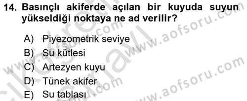 CBS’de Proje Tasarımı ve Yönetimi 1 Dersi 2018 - 2019 Yılı 3 Ders Sınav Soruları 14. Soru