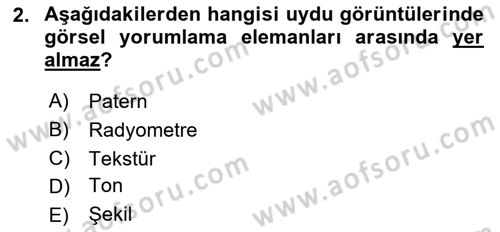 CBS’de Proje Tasarımı ve Yönetimi 1 Dersi 2018 - 2019 Yılı 3 Ders Sınav Soruları 2. Soru