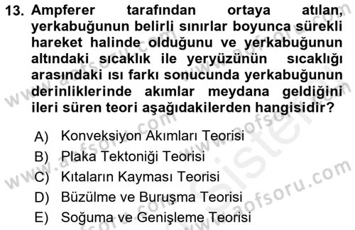 CBS’de Proje Tasarımı ve Yönetimi 1 Dersi 2018 - 2019 Yılı (Final) Dönem Sonu Sınav Soruları 13. Soru
