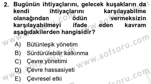 CBS’de Proje Tasarımı ve Yönetimi 1 Dersi 2018 - 2019 Yılı (Final) Dönem Sonu Sınav Soruları 2. Soru