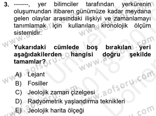CBS’de Proje Tasarımı ve Yönetimi 1 Dersi 2018 - 2019 Yılı (Final) Dönem Sonu Sınav Soruları 3. Soru