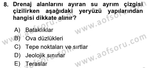 CBS’de Proje Tasarımı ve Yönetimi 1 Dersi 2019 - 2020 Yılı (Vize) Ara Sınav Soruları 8. Soru