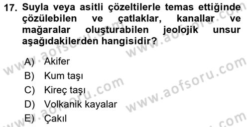 CBS’de Proje Tasarımı ve Yönetimi 1 Dersi 2019 - 2020 Yılı (Final) Dönem Sonu Sınav Soruları 17. Soru