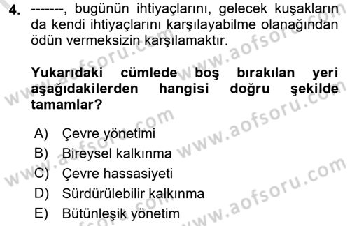 CBS’de Proje Tasarımı ve Yönetimi 1 Dersi 2019 - 2020 Yılı (Final) Dönem Sonu Sınav Soruları 4. Soru