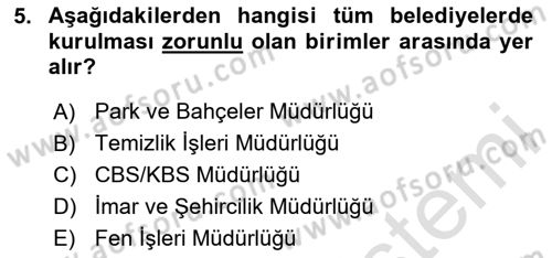 CBS’de Proje Tasarımı ve Yönetimi 1 Dersi 2020 - 2021 Yılı Yaz Okulu Sınav Soruları 5. Soru