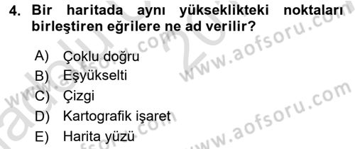 Açık Kaynak Kodlu CBS Yazılım Uygulaması Dersi 2017 - 2018 Yılı (Vize) Ara Sınav Soruları 4. Soru