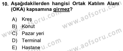 Yerel Yönetimlerde CBS Uygulamaları Dersi 2018 - 2019 Yılı (Final) Dönem Sonu Sınav Soruları 10. Soru