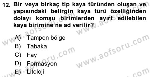 Yerel Yönetimlerde CBS Uygulamaları Dersi 2021 - 2022 Yılı (Vize) Ara Sınav Soruları 12. Soru