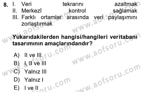 Yerel Yönetimlerde CBS Uygulamaları Dersi 2024 - 2025 Yılı (Final) Dönem Sonu Sınav Soruları 8. Soru