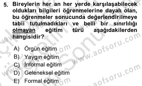 Coğrafi Bilgi Sistemlerinin Kullanım Alanları 2 Dersi 2021 - 2022 Yılı (Final) Dönem Sonu Sınav Soruları 5. Soru