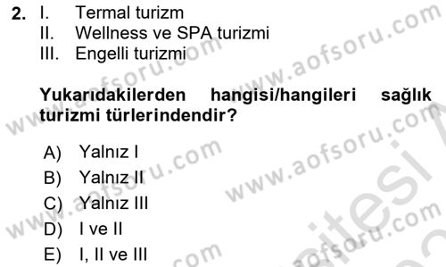 Coğrafi Bilgi Sistemlerinin Kullanım Alanları 2 Dersi 2022 - 2023 Yılı Yaz Okulu Sınav Soruları 2. Soru