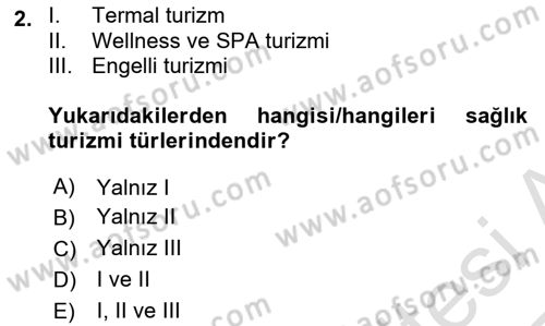 Coğrafi Bilgi Sistemlerinin Kullanım Alanları 2 Dersi 2024 - 2025 Yılı Yaz Okulu Sınav Soruları 2. Soru