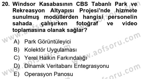 Cbs’de Proje Tasarımı ve Yönetimi Dersi 2022 - 2023 Yılı (Final) Dönem Sonu Sınav Soruları 20. Soru