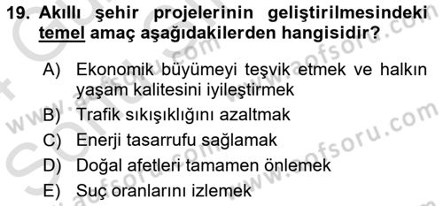 Cbs’de Proje Tasarımı ve Yönetimi Dersi 2023 - 2024 Yılı (Final) Dönem Sonu Sınav Soruları 19. Soru