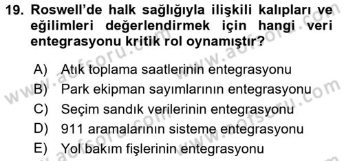 Cbs’de Proje Tasarımı ve Yönetimi Dersi 2025 - 2026 Yılı (Final) Dönem Sonu Sınav Soruları 19. Soru