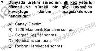 Sosyal Politika Dersi 2014 - 2015 Yılı (Vize) Ara Sınav Soruları 7. Soru