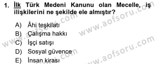 Sosyal Politika Dersi 2017 - 2018 Yılı (Vize) Ara Sınav Soruları 1. Soru