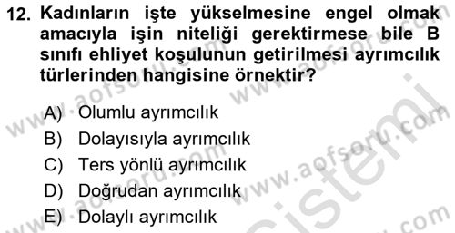 Sosyal Politika Dersi 2022 - 2023 Yılı (Final) Dönem Sonu Sınav Soruları 12. Soru