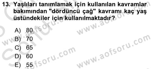 Sosyal Politika Dersi 2022 - 2023 Yılı (Final) Dönem Sonu Sınav Soruları 13. Soru