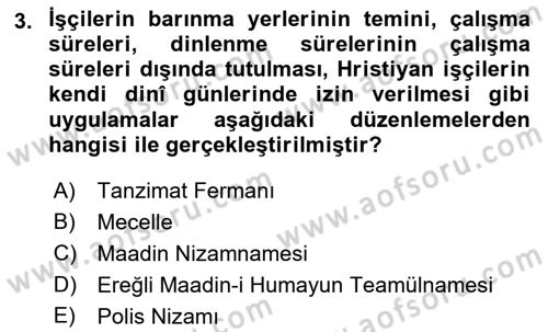 Sosyal Politika Dersi 2022 - 2023 Yılı Yaz Okulu Sınav Soruları 3. Soru
