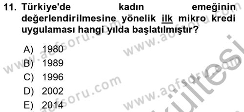 Sosyal Politika Dersi 2025 - 2026 Yılı (Vize) Ara Sınav Soruları 11. Soru