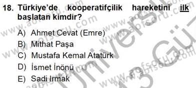Sosyal Politika 1 Dersi Ara Sınavı Deneme Sınav Soruları 18. Soru