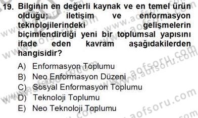 Sosyal Politika 1 Dersi Ara Sınavı Deneme Sınav Soruları 19. Soru